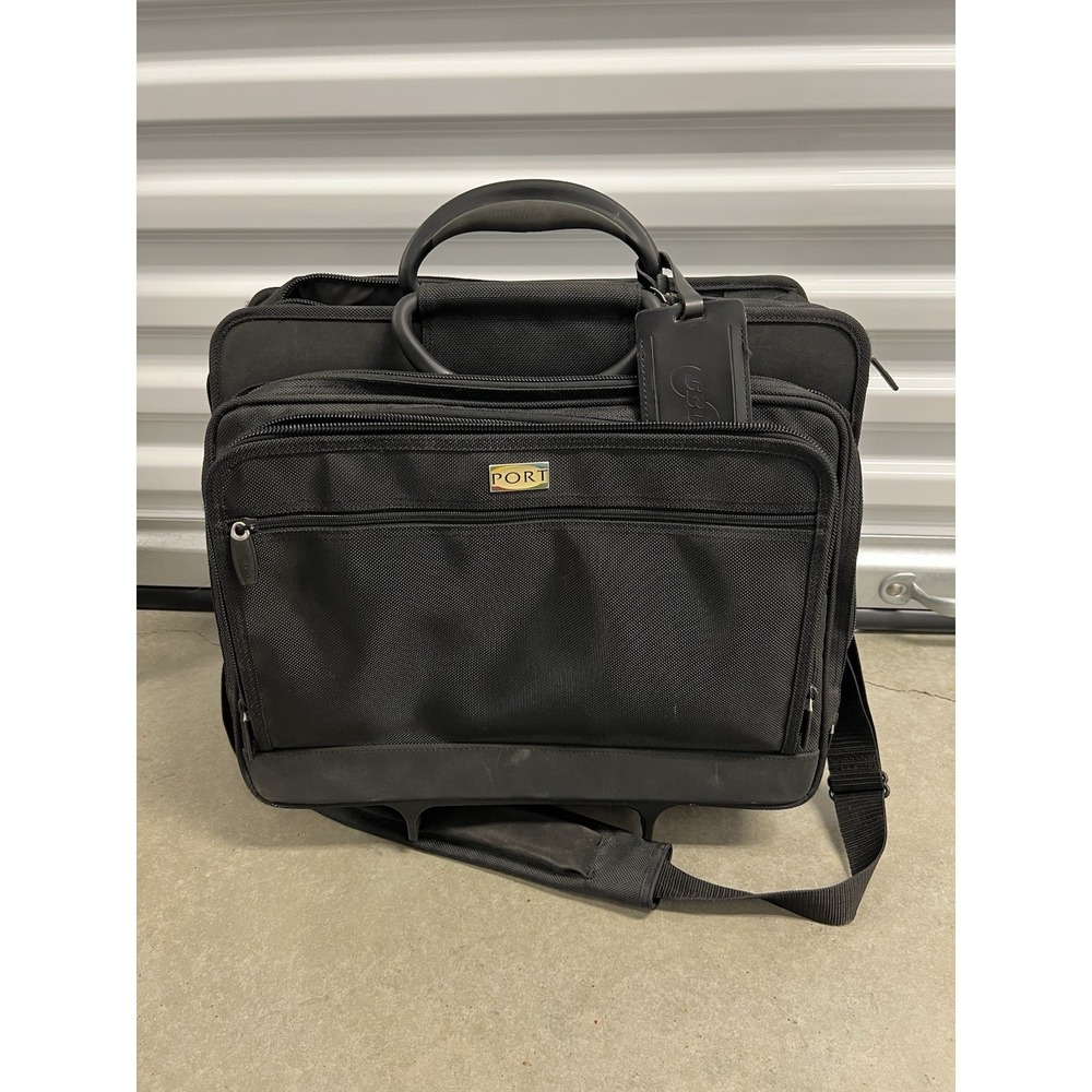 Computer Laptop 2-Wheel Rolling Travel Bag by PORT Design, Telescoping Handle